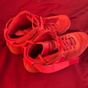 Red Nike High Tops